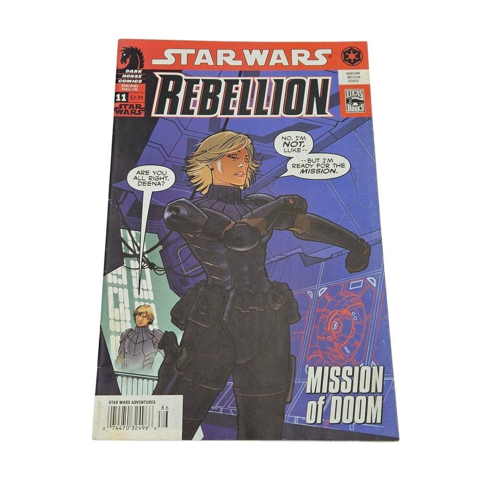 Star Wars Rebellion #11 Mission‎ of Doom Comic Book Dark Horse Comics